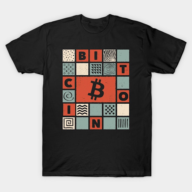 Bitcoin - Minimalism T-Shirt by CoolTeez